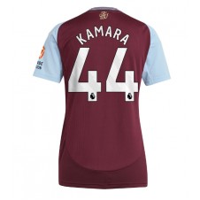 Aston Villa Boubacar Kamara #44 Hemmatröja Dam 2024-25 Korta ärmar